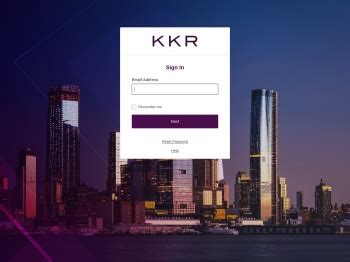 kkr investor portal login