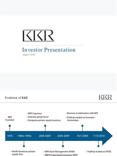 kkr investor presentation pdf