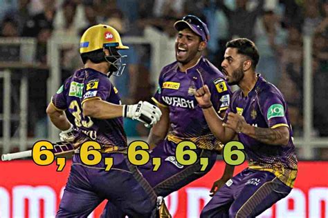 kkr rinku singh 5 sixes