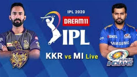 kkr vs mi cricket live streaming