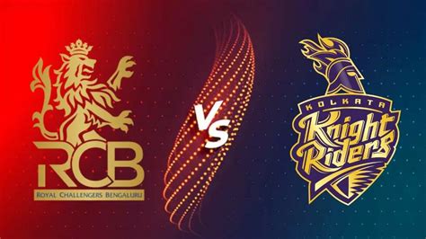 kkr vs rcb cricket watch live