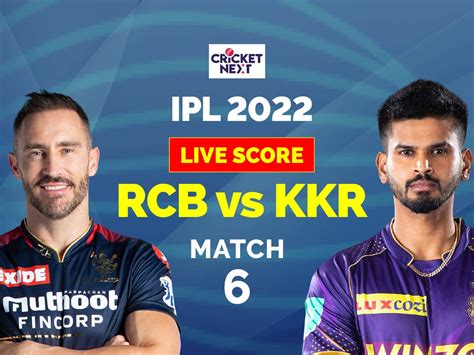 kkr vs rcb scorecard 2022