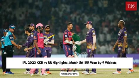 kkr vs rr 2023 scorecard