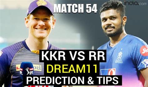 kkr vs rr dream 11 team prediction 2021