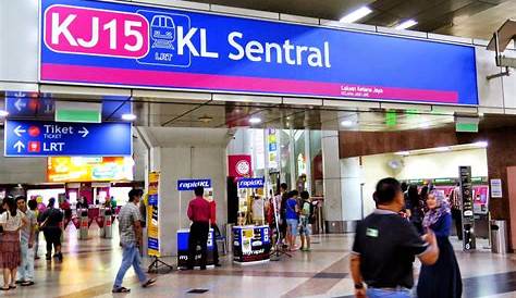 KL Sentral LRT Station at KL Sentral Transportation Hub - klia2 info