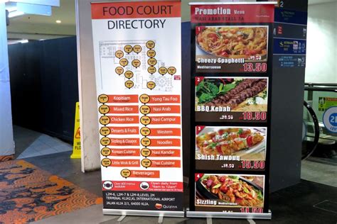 kl sentral food directory