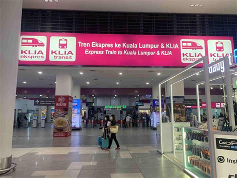 kl sentral to klia