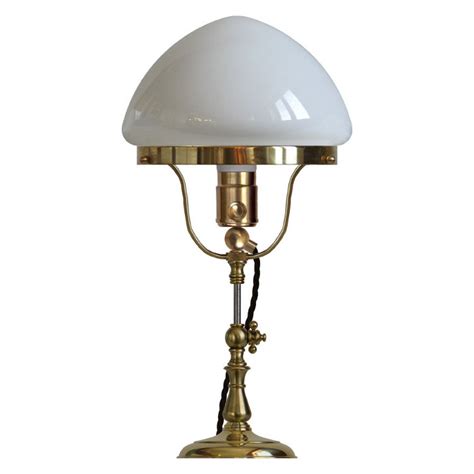 Klassisk bordslampa vit grå bred BEJA
