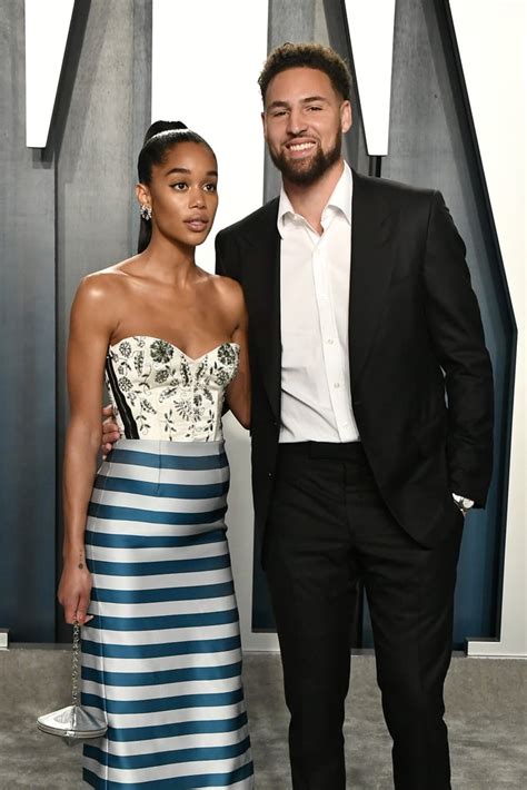 klay thompson and laura harrier