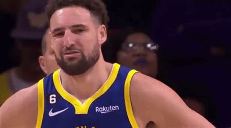 klay thompson he's back gif