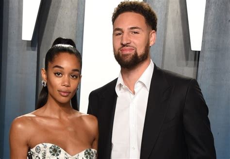 klay thompson wife laura harrier