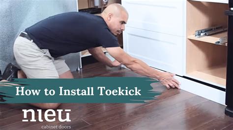 Kitchen How to Install Toe Kicks YouTube