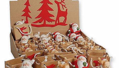 Mini Weihnachtsfigur in der Papiertüte günstig online bestellen