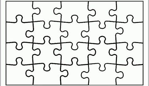 14 Großartig Puzzle Vorlage A4 Zum Ausdrucken Praktisch Ebendiese