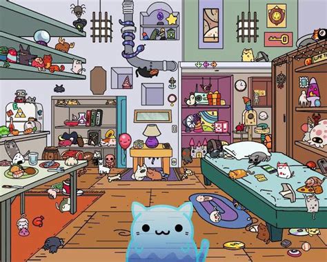 Kleptocats Puzzle Bedroom