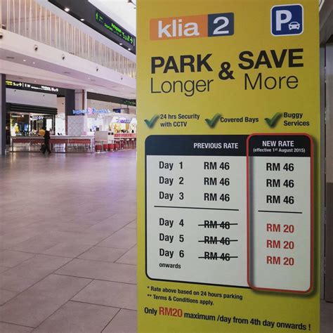 klia parking rate 2023