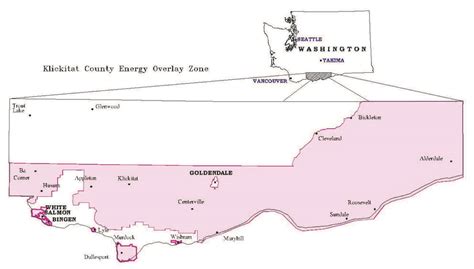 Klickitat County Zoning Map