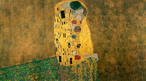 klimt and the kiss