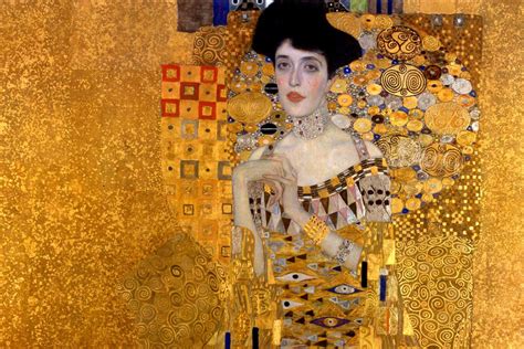 klimt woman in gold