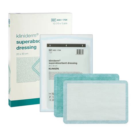 Kliniderm Absorbent Pads Sizes