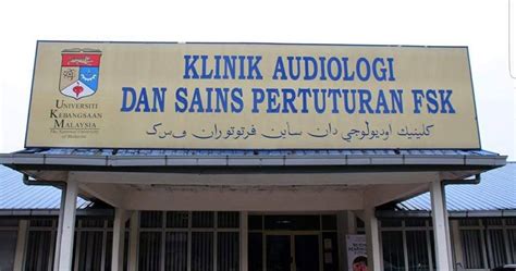Bagaimana untuk pergi ke Klinik Audiologi Dan Sains Pertuturan UKM di