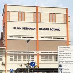 Klinik Kesihatan Bandar Botanik / Jalan sukma, klang, 42000, malaysia