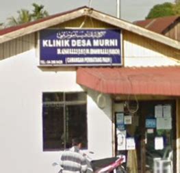Klinik Pergigian Desa Murni Klinik Desa Bukit Belimbing, Klinik