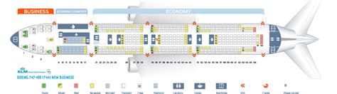 klm boeing 747 seating chart