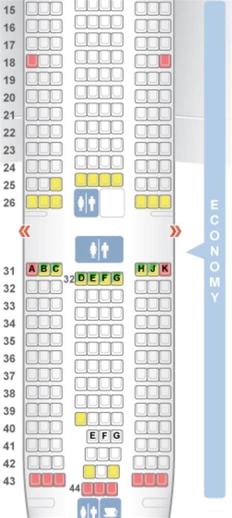 klm boeing 777 seating chart