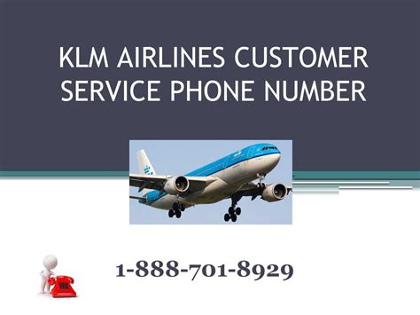 klm customer services telephone number