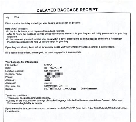klm submit a claim for delayed luggage