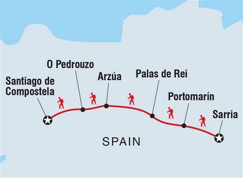 km de sarria a santiago