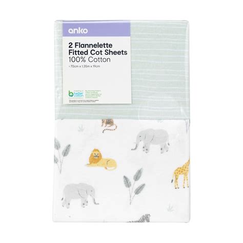 Kmart Cotton Cot Sheets