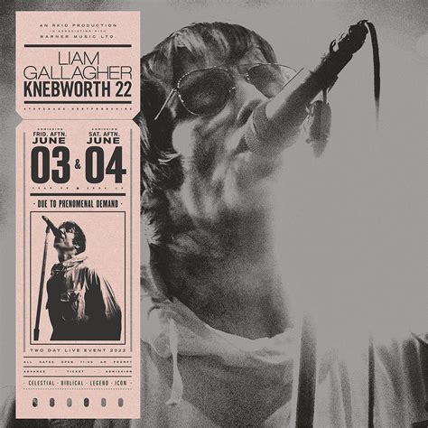 knebworth 22 album liam gallagher