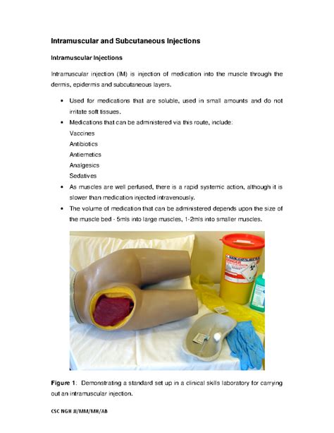 knee injection procedure note template