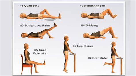 Knee Isometric / Knee Setting Exercises Ask Doctor Jo YouTube