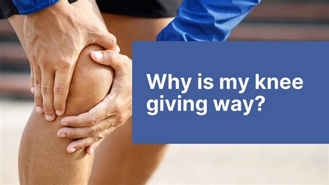 Knee Locking Giving Way