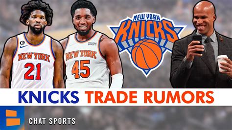 knicks news: latest trade rumors