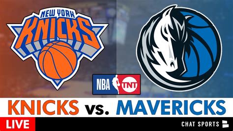 knicks vs mavs current score