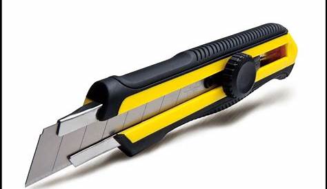 0 10 480 Stanley Retractable 18mm Cartridge Knife Snap Off Blade
