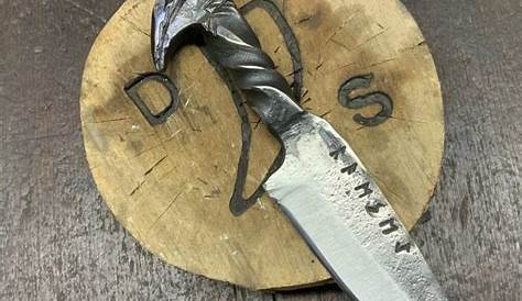Knife Made From Railroad Spike How To Make A