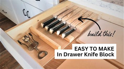 Knife Block In Draw