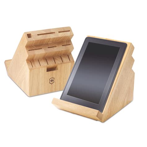 Knife Block Tablet Holder