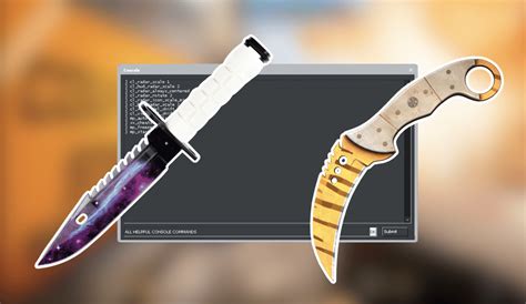 Knife Console Commands