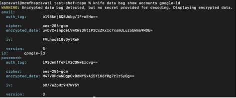 Knife Data Bag Commands