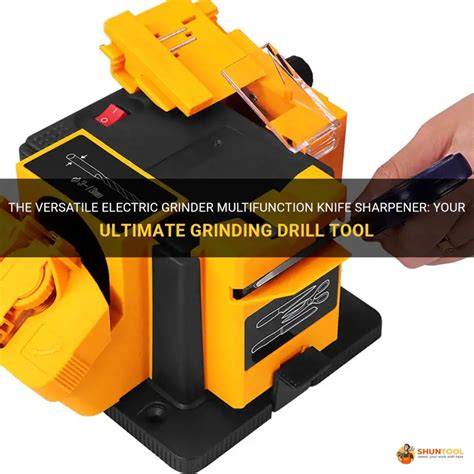 Knife Grinder Drill