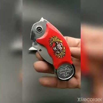 Knife Lighter Combination