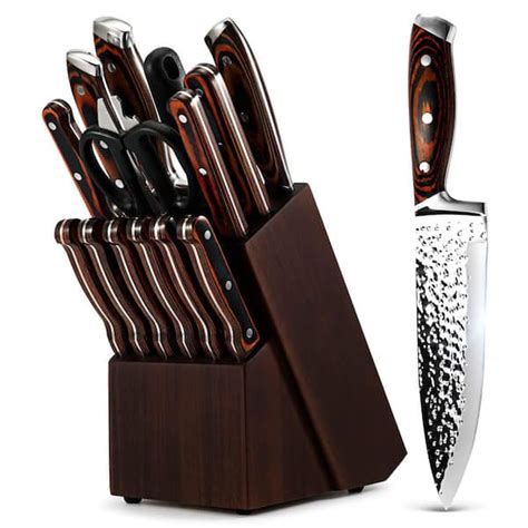 Knife Set With Stand