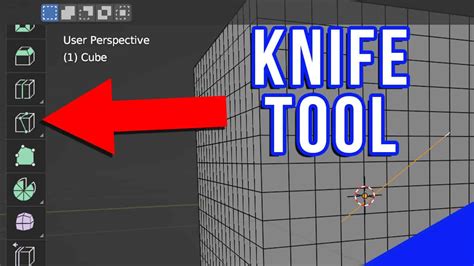 Knife Tool Doesn't Work Blender