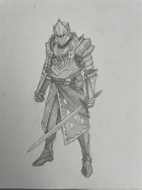 Knight Drawing